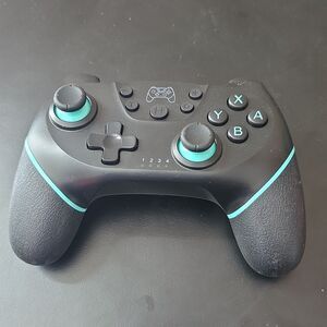 N-SL Wireless Controller Ergonomic Black/Blue for Nintendo Switch TESTED